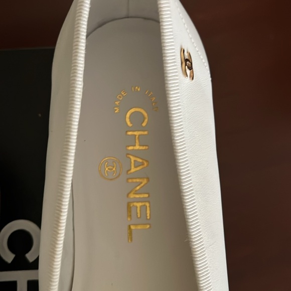 Authentic Chanel Flats Ballerines 39C - Picture 7 of 13